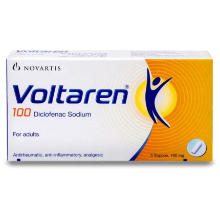 فولتارين 100 مجم 5تحاميل